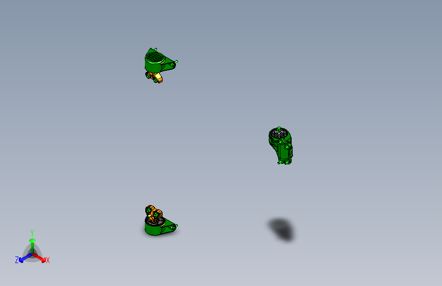 电动汽车电机悬置 749650