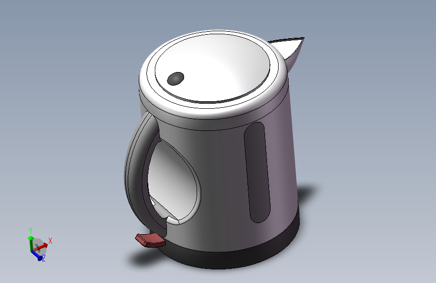 电热水壶模型设计图纸 747132