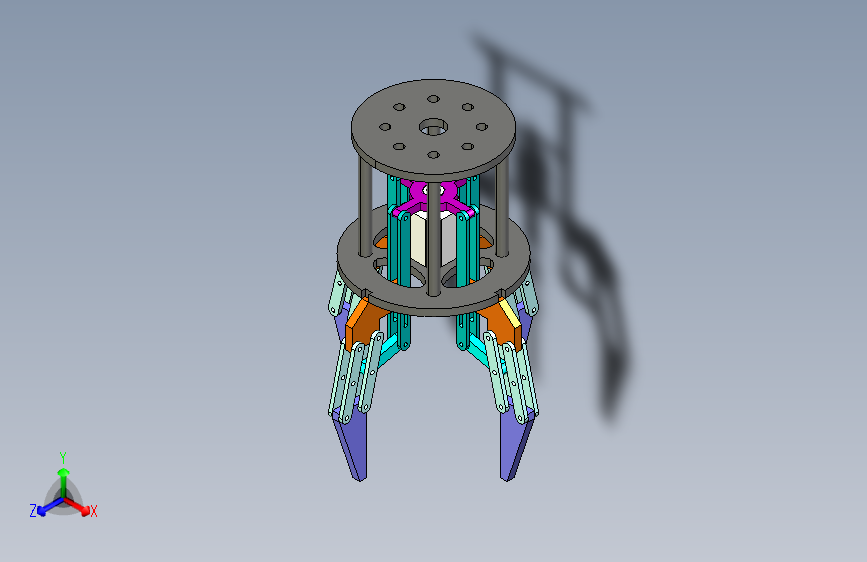 四爪抓手 1021830