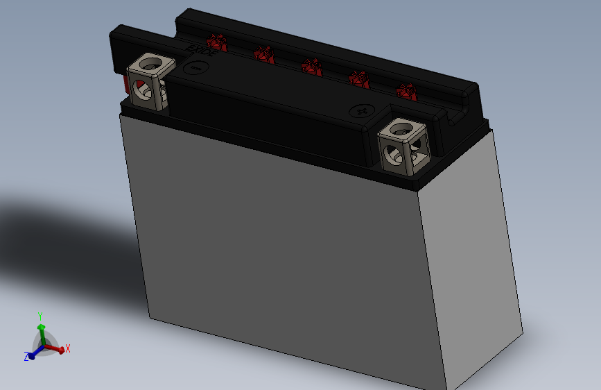 液态蓄电池_铅蓄电池模型 74365