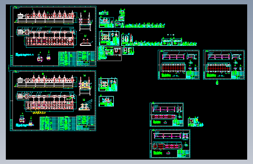 自动焊管机图纸 215230