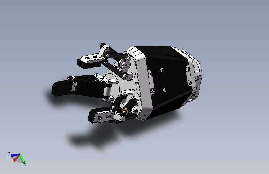 自适应三指夹爪 648288