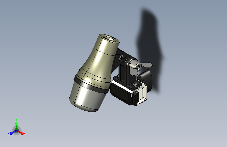 适用于小号和汤姆的麦克风支架