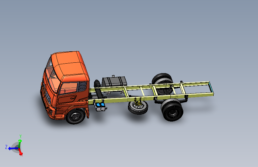 4x2货车底盘总成=570238=50