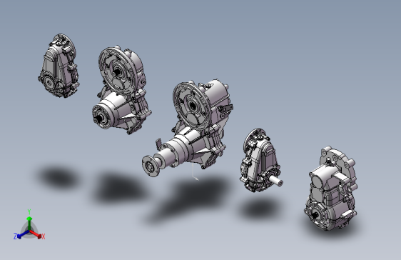 5款电动车变速箱模型=1063842=50