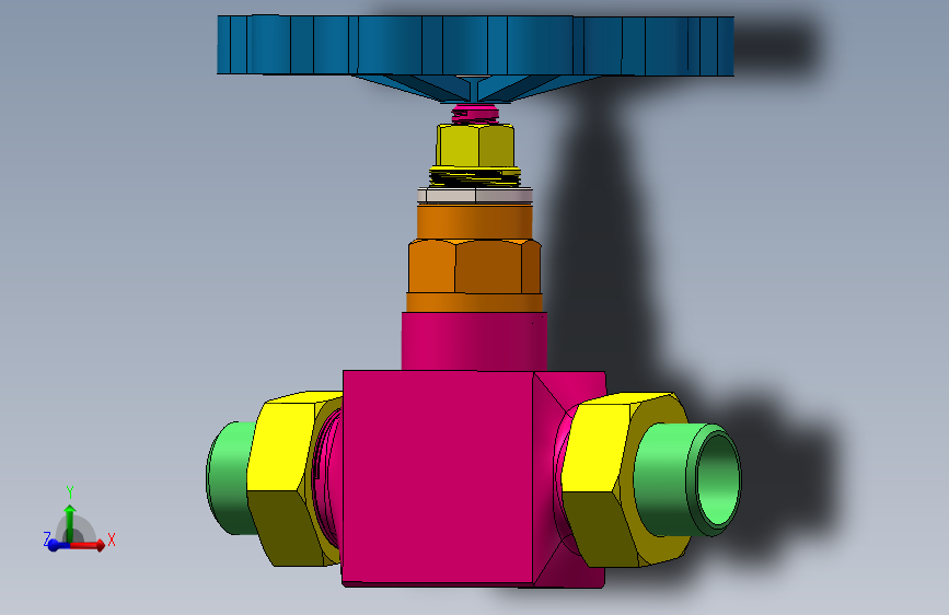 7种尺寸针型阀=961031=150
