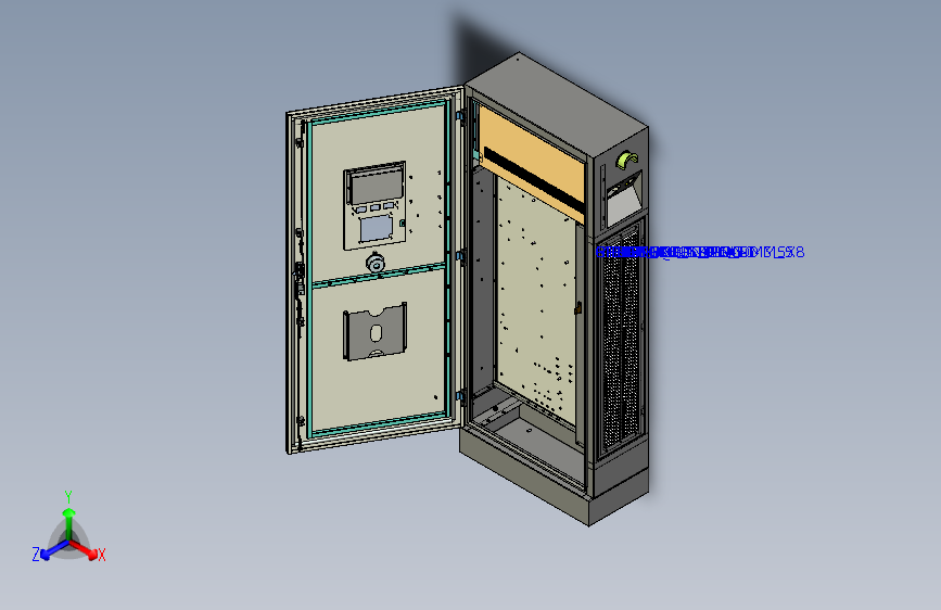 60KW 一体式直流充电桩结构3d模型=780857=300