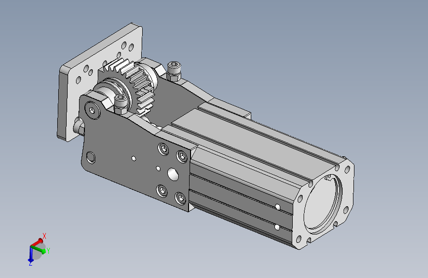 90度的翻转气缸 =1324671=30