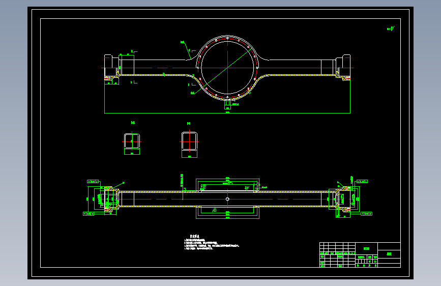 135kw纯电动车驱动桥=1438602=50