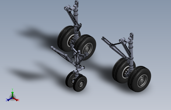 A320飞机前主起落架=388756=60