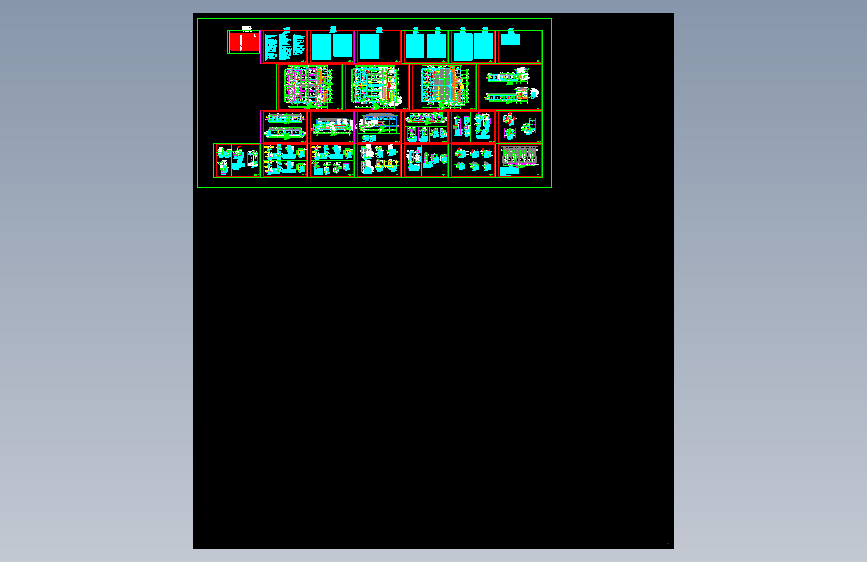 AAO+MBR池（1万吨污水厂）工艺图纸=1577654=60