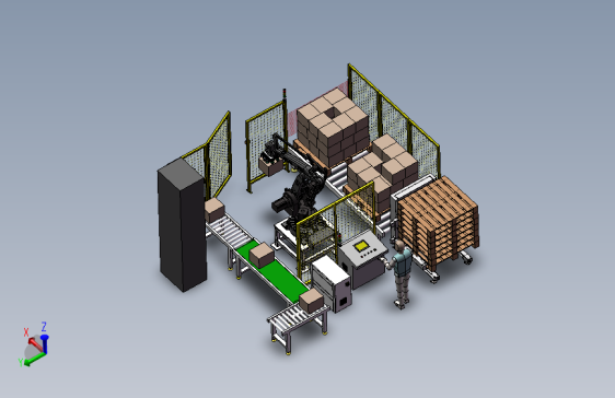 ABB机器人码垛 码垛夹具=358679=65