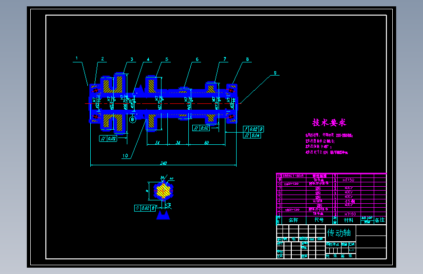 CA6140车床主轴箱=333829=35_AutoCAD 2007_模型图纸下载 – 懒石网