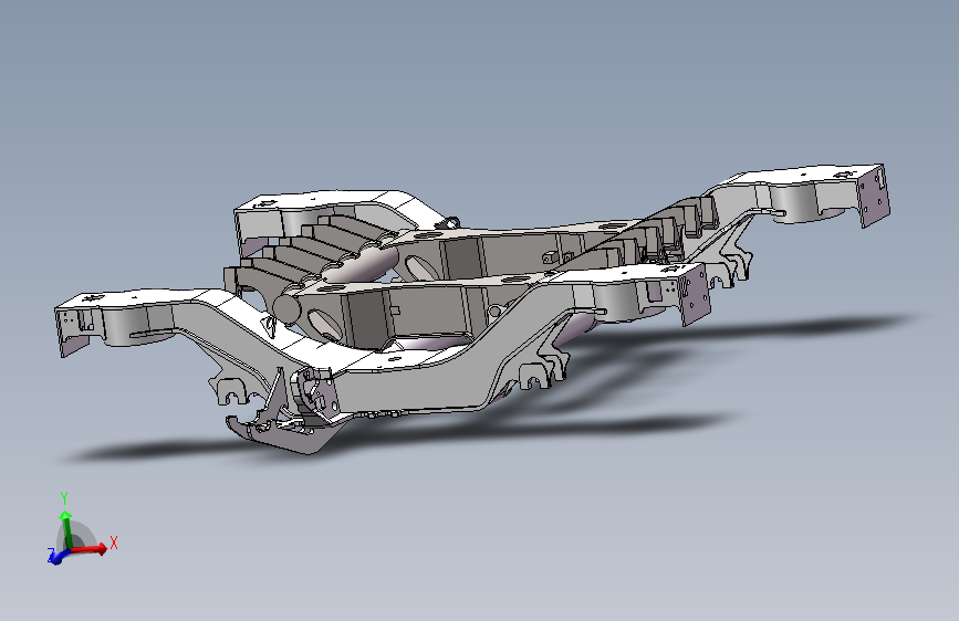CRH3CRH380非动力转向架 拖车转向架=663402=30