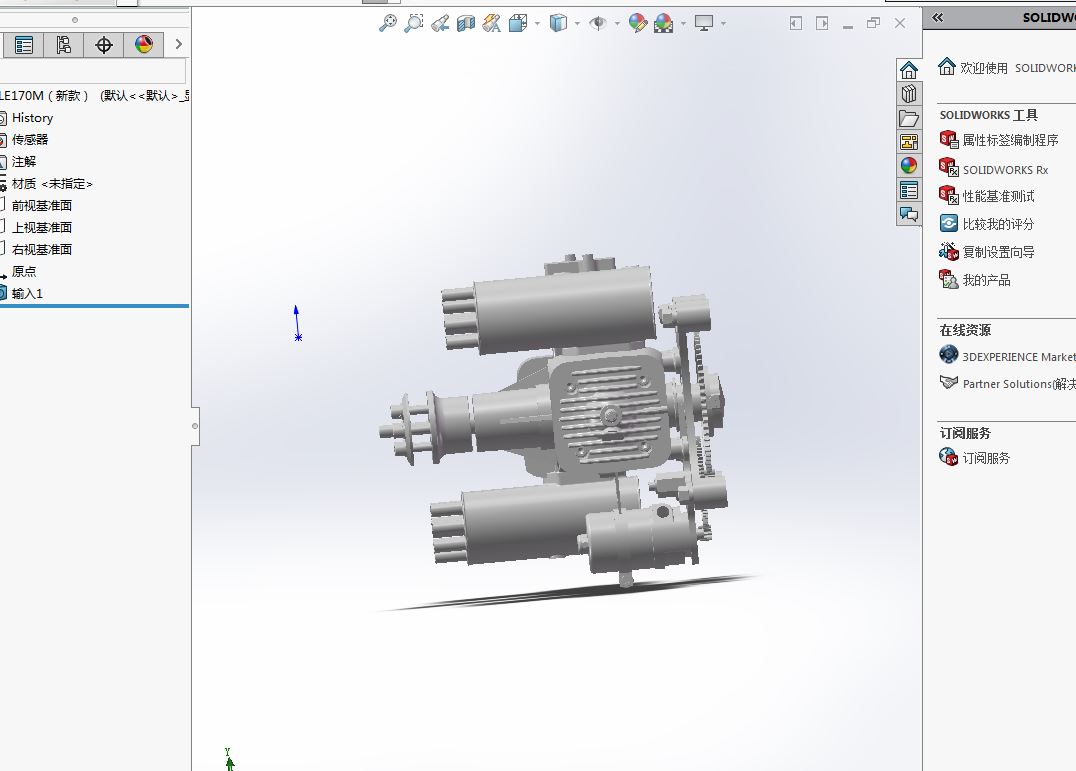 DLE170M航空发动机 =503982=40