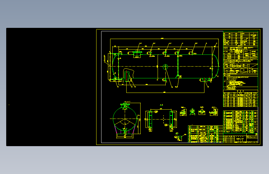DN1800，DN1800 V  20m3液氨储罐装配图=125652=15