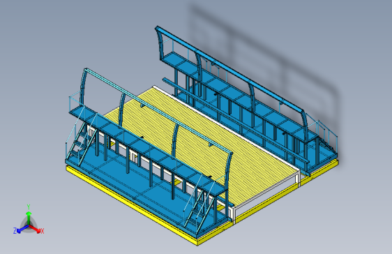 船舶加工生产工作台设计