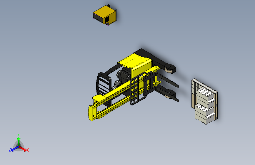 Jungheinrich 电动叉车模型图=974863=0
