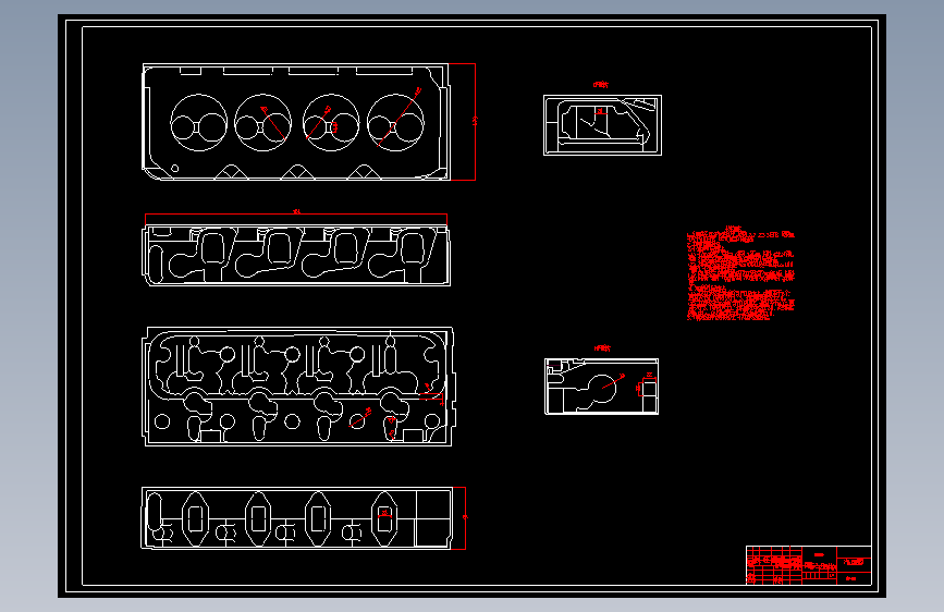 L485发动机汽缸盖机械加工工艺及孔专用夹具设计=104495=60