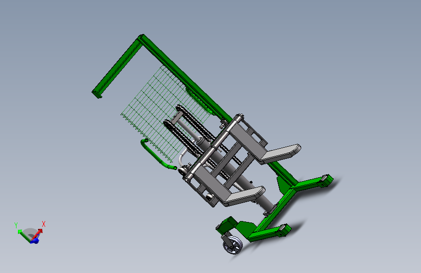 C型钢堆高车==867144=100