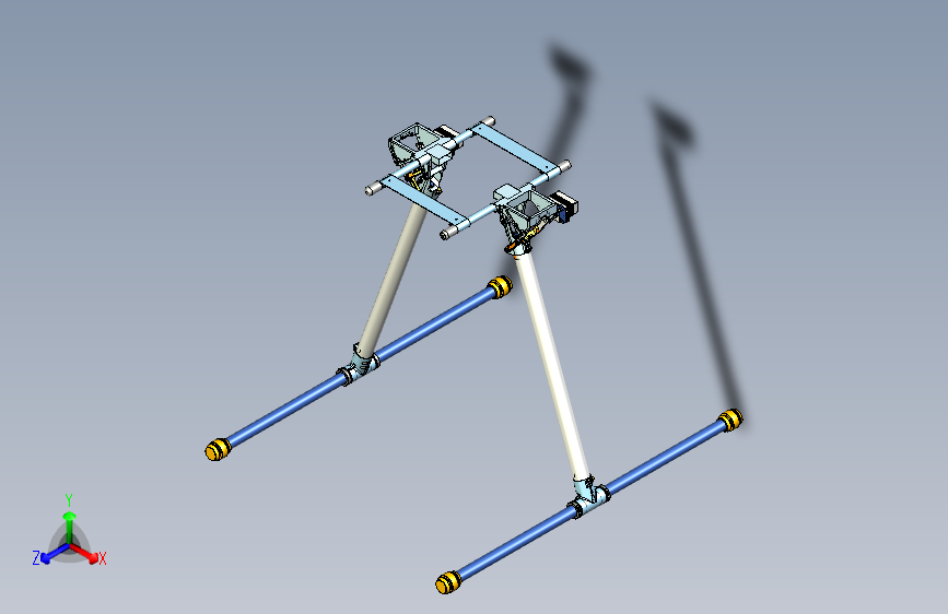 可折叠式无人机起落架设计模型=1681229=0