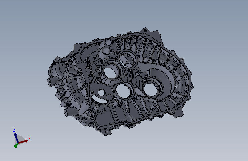 汽车离合器变速器壳体压铸模成型零件=1360303=45