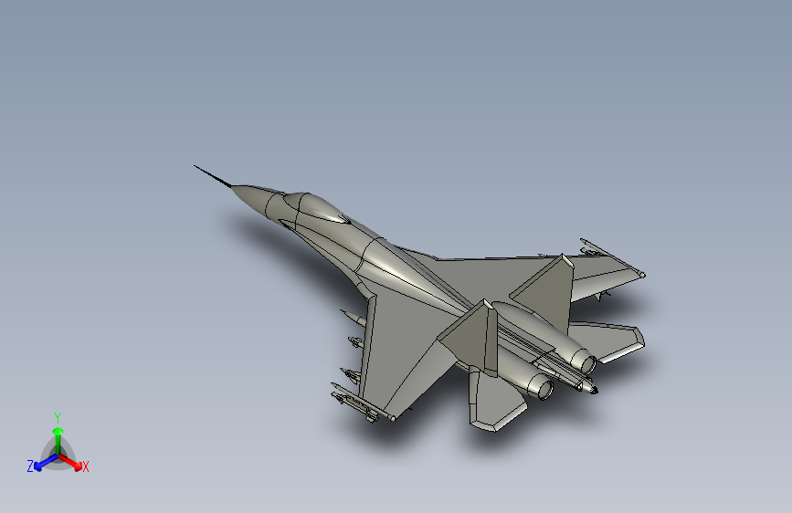 proe歼10飞机=25807=10