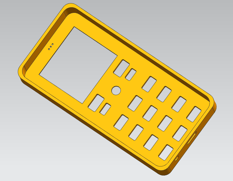 按键手机壳注塑模具三维=1383965=120