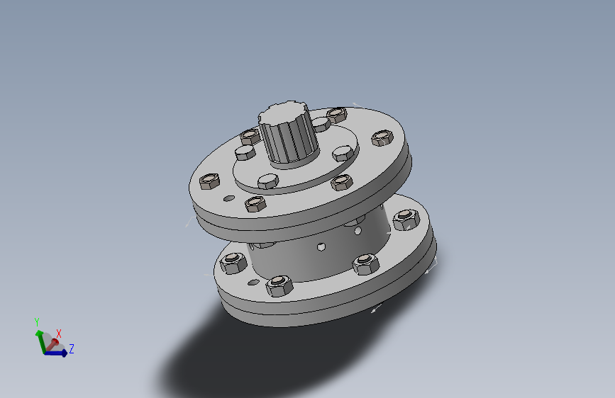 摆动液压缸CAD及sw图纸=462011=25