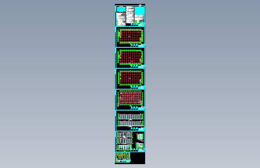 半导体厂房建筑结构图纸=1501399=20