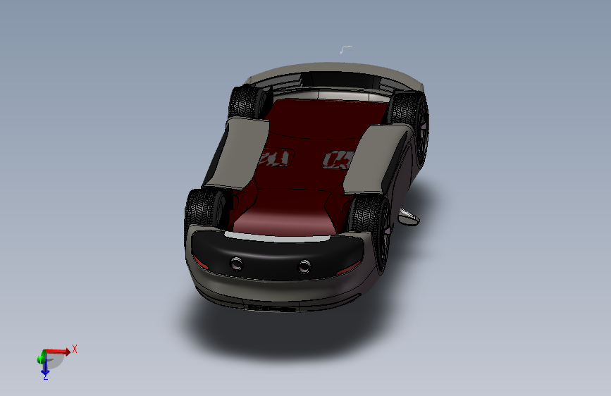 保时捷911跑车模型设计=997280=85