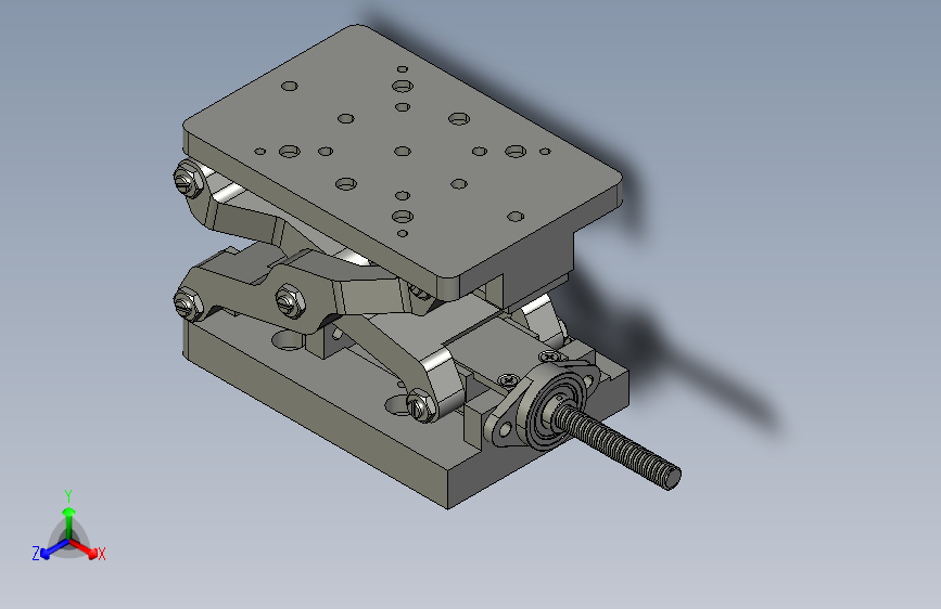 80×50丝杆式升降台