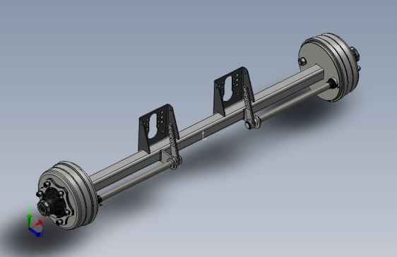 ADR 70х1900半挂车车轴