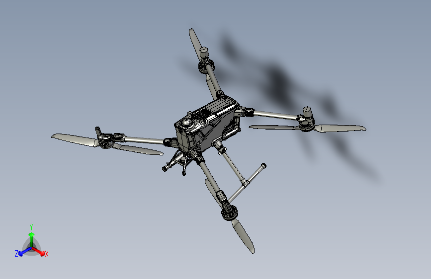 DJI Matrice 400行业级无人机造型