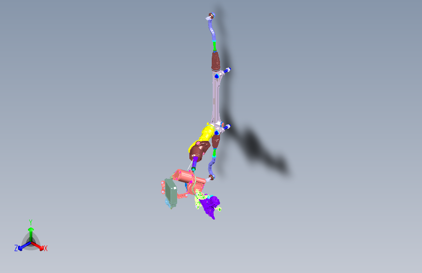 Toyota RAV4汽车转向架转向轴