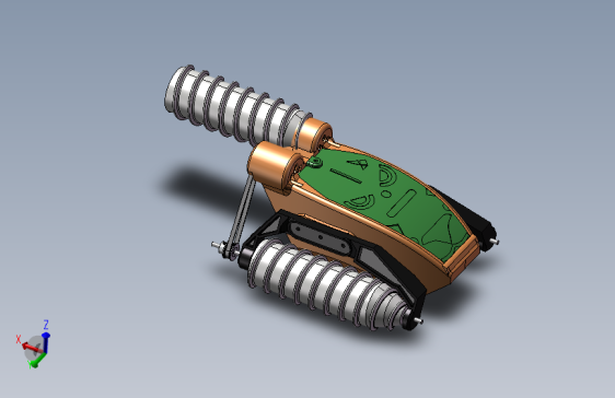 螺旋桨船机器人