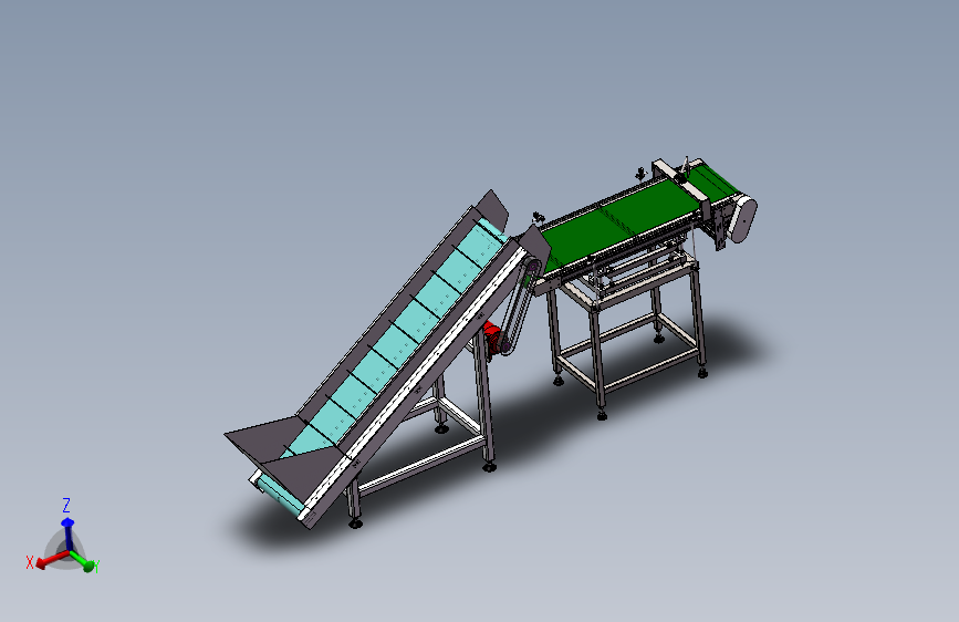 爬坡上料称重设备