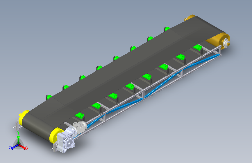 散料皮带输送机