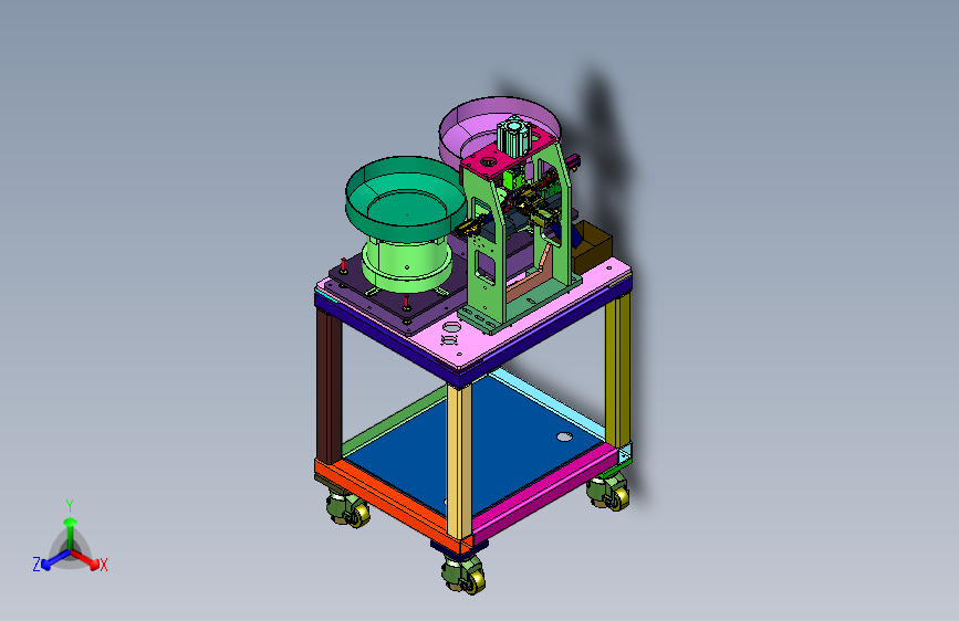 按钮式开关装配检测设备
