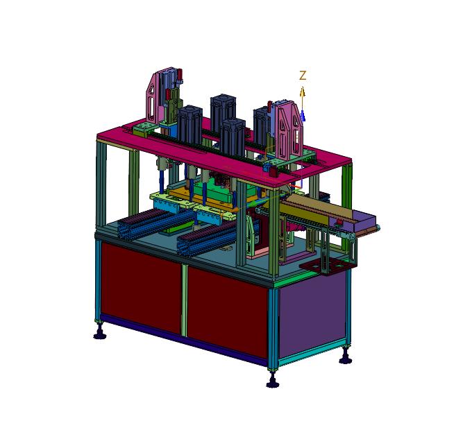 泵体不良产品回收功能的物料输送线