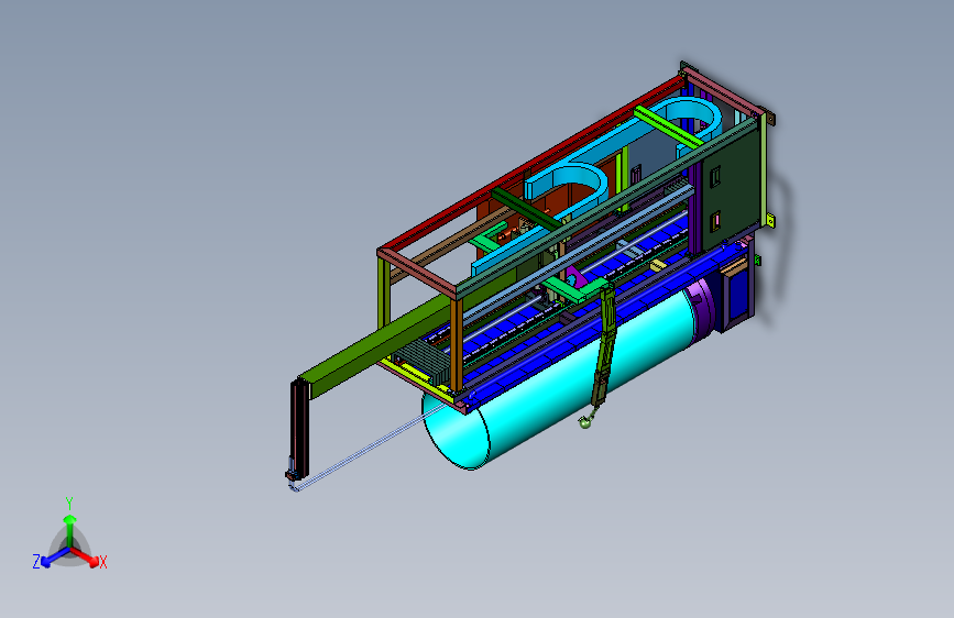 玻璃容器表面火焰抛光机