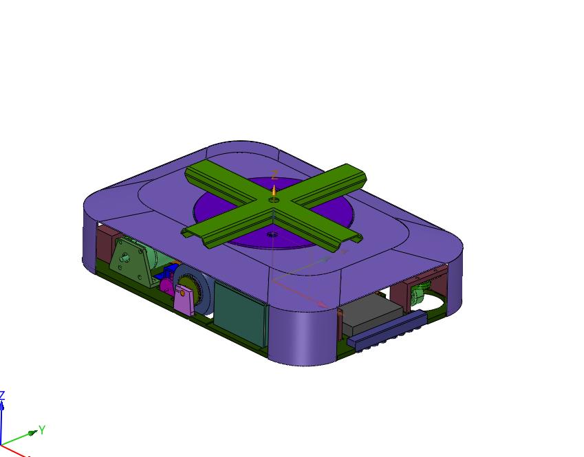 叉臂式举升智能仓储转运车