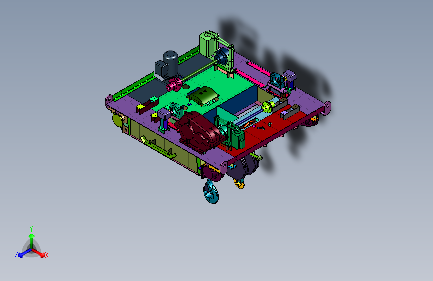 车间自用小型遥控起吊装置