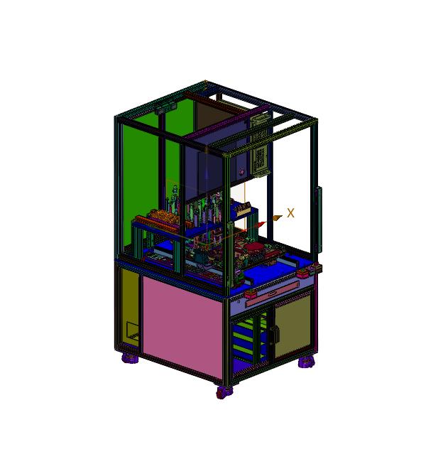 车载按摩椅气囊用气密顶出检查机构