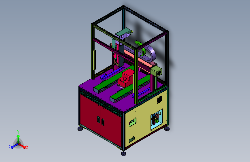 大平台锁螺丝装配平台