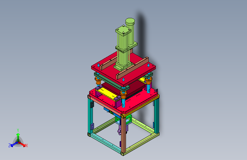 电池极片连续冲切装置