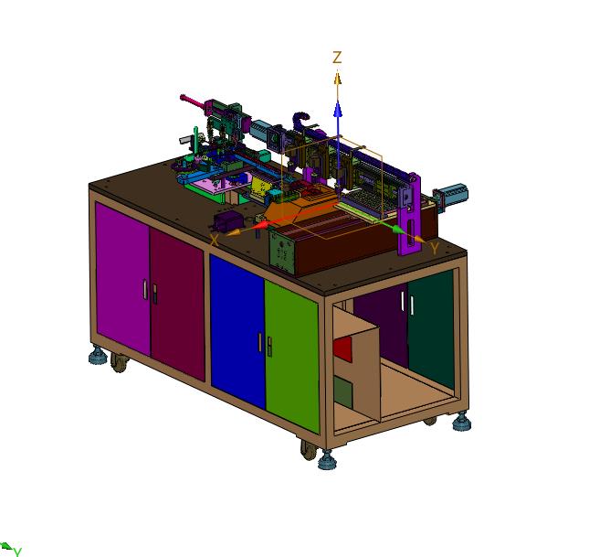 电感线圈沾锡焊接收料设备