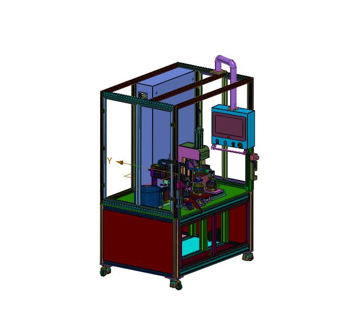 电机端盖压铆螺母设备