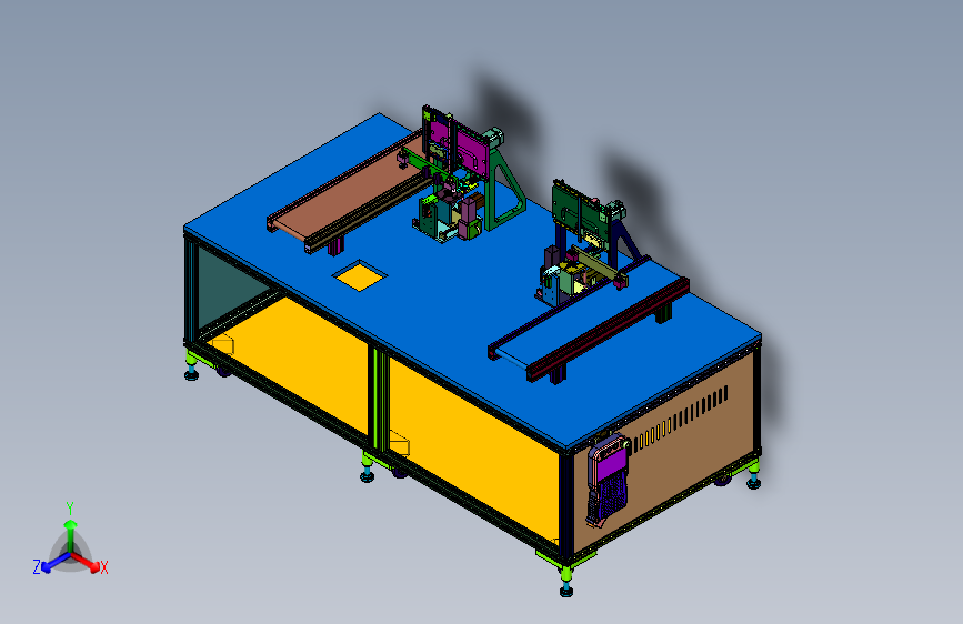 电连接器检测用多工位移料装置