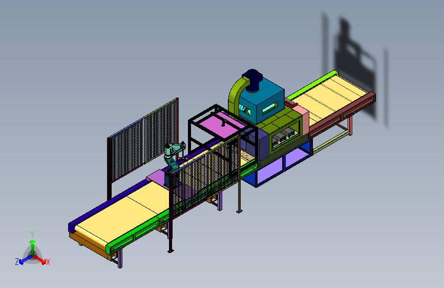 电路板点胶固化用UV炉